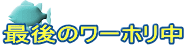 最後のワーホリ中